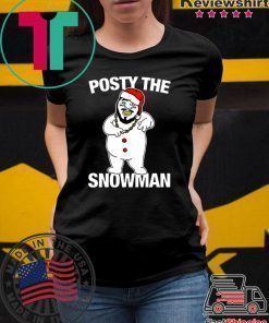 Posty The Snowman shirt