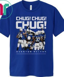 QUENTON NELSON CHUG Shirt Indianapolis Football