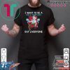 Rick sanchez I want to be a nice person Christmas shirt