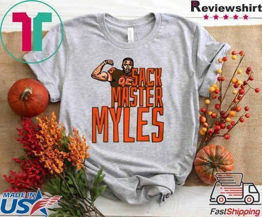 Sack Master Myles Shirt - Cleveland Browns