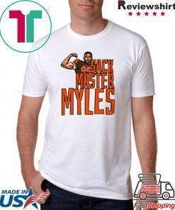 Sack Master Myles Shirt - Cleveland Browns