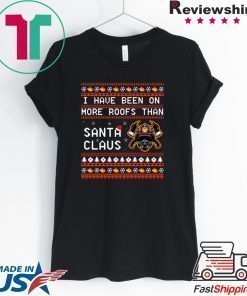 Santa Claus Firefighter Christmas T-Shirt