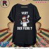 Santa Vert Der Ferk Light Christmas Shirt