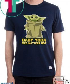 Size Matters Not Baby Yoda The Mandalorian Shirt Xmas 2020