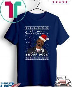 Snoop Dogg Rapper Ugly Christmas T-Shirt