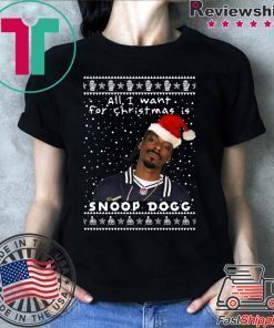 Snoop Dogg Rapper Ugly Christmas T-Shirt