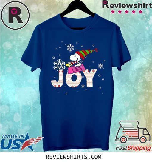 Snoopy Christmas Joy Peanuts Christmas Shirt