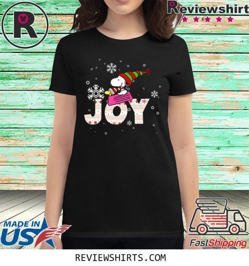 Snoopy Christmas Joy Peanuts Christmas Shirt