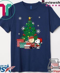 Snoopy and Charlie Brown Christmas Tree T-Shirt