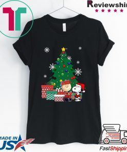 Snoopy and Charlie Brown Christmas Tree T-Shirt