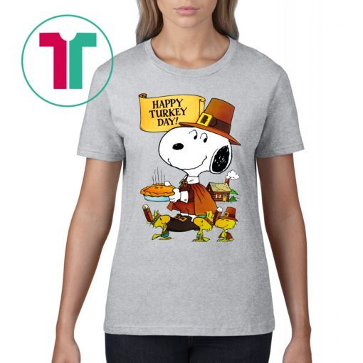 Snoopy Happy Turkey Day Shirt