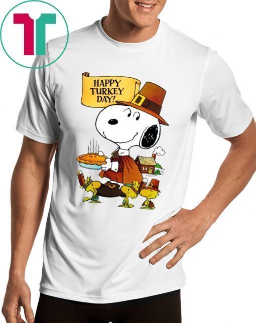 Snoopy Happy Turkey Day Shirt