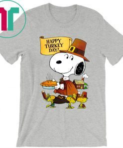 Snoopy Happy Turkey Day Shirt