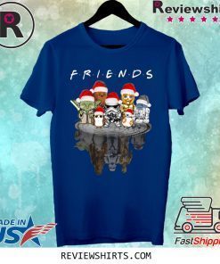 Star Wars Characters Water Reflection Friends Christmas Shirt