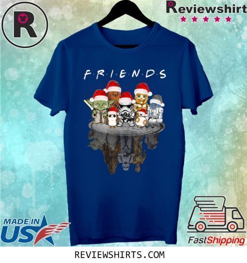 Star Wars Characters Water Reflection Friends Christmas Shirt