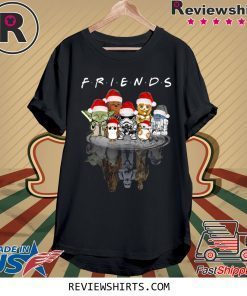 Star Wars Characters Water Reflection Friends Christmas Shirt