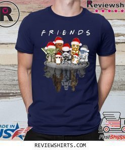 Star Wars Characters Water Reflection Friends Christmas Shirt