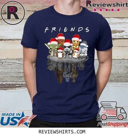 Star Wars Characters Water Reflection Friends Christmas Shirt