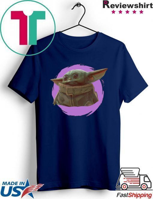 Star Wars Mandalorian Baby Yoda The Child Purple Ball Shirt