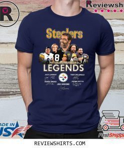 Steelers Pittsburgh Steelers legends signatures shirt