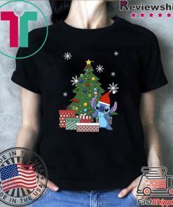 Stitch Around The Christmas Tree shirt