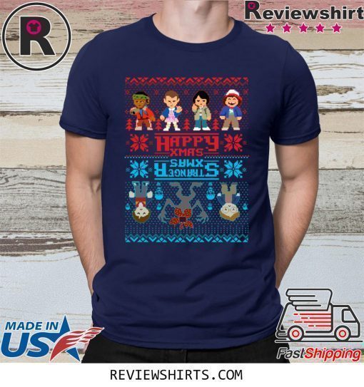 Stranger Xmas Stranger Things Ugly Christmas Shirt