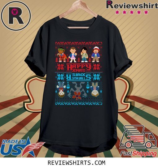 Stranger Xmas Stranger Things Ugly Christmas Shirt