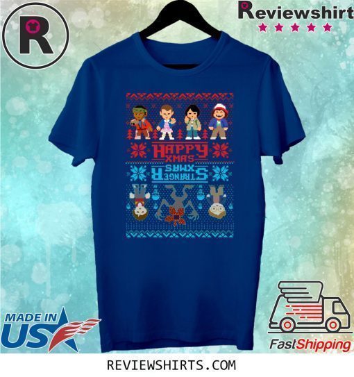 Stranger Xmas Stranger Things Ugly Christmas Shirt