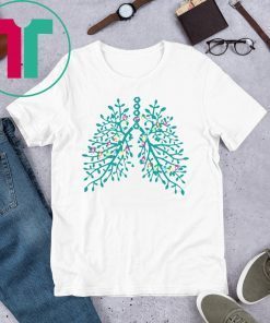 Structure Of The Lung Light Christmas Shirt