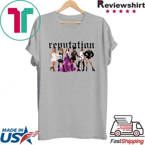Taylor Swift Merch Reputation White T-Shirt