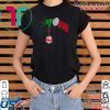 Teacher Grinch hand holding christmas ball ornament T shirt