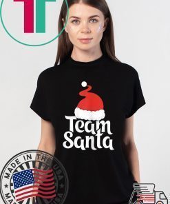Team Santa Tshirt Christmas Family Matching Pajama T-Shirt
