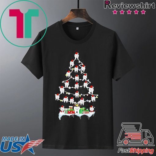 Teeth Christmas Tree Shirt