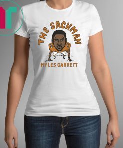 The Sackman Myles Garrett Shirt Cleveland Football Player Shirt