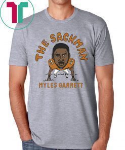 The Sackman Myles Garrett Shirt Cleveland Football Player Shirt