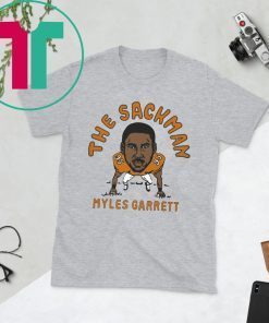 The Sackman Myles Garrett Shirt Cleveland Football Player Shirt