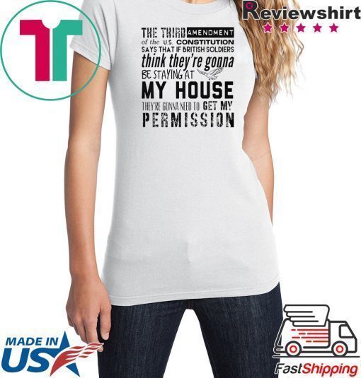 The Third Amendment Shirt