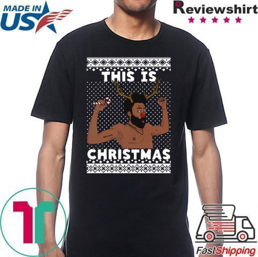 This Is America Donald Glover Childish Gambino This Is Christmas Ugly T-Shirt
