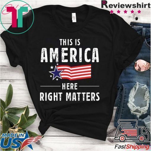 This is America Here Right Matters Tee Shirt Alexander Vindman