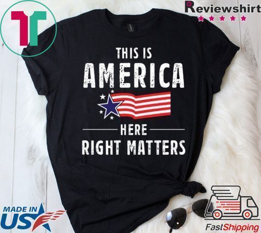 This is America Here Right Matters 2020 Tee Shirt Alexander Vindman