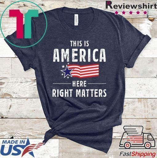 This is America Here Right Matters Tee Shirt Alexander Vindman