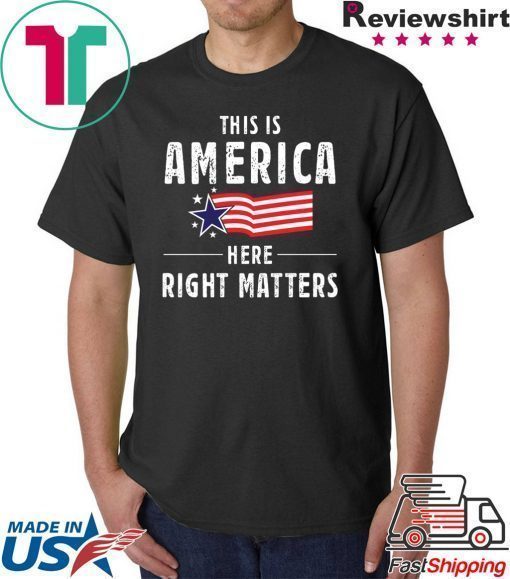 This is America Here Right Matters Tee Shirt Alexander Vindman