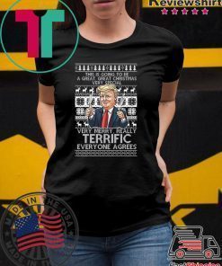 Trump Terrific Ugly Christmas T-Shirt