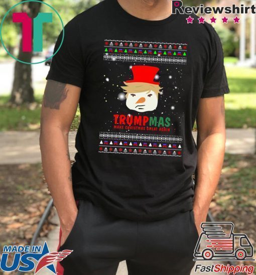 Trumpmas Make Christmas Great Again Ugly Christmas T-Shirt