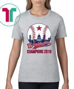 Washington baseball vintage Washington champions shirt T-Shirt