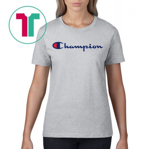 White champion shirt