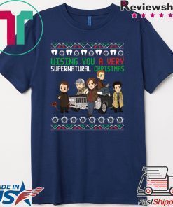 Wishing You A Very Supernatural Christmas T-Shirt
