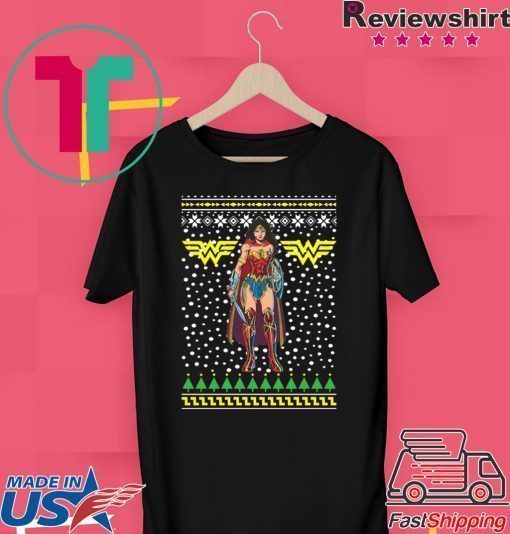 Wonder Woman Ugly Christmas Shirt