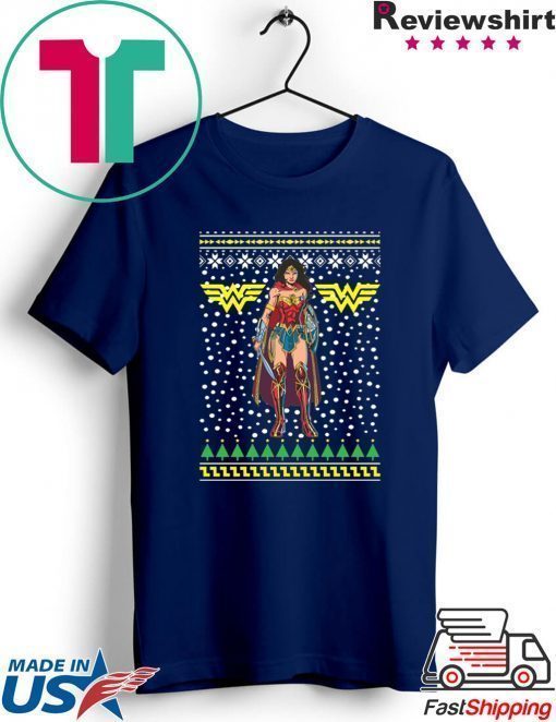 Wonder Woman Ugly Christmas Shirt