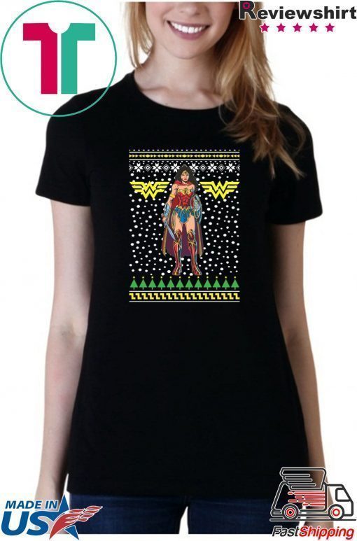 Wonder Woman Ugly Christmas Shirt